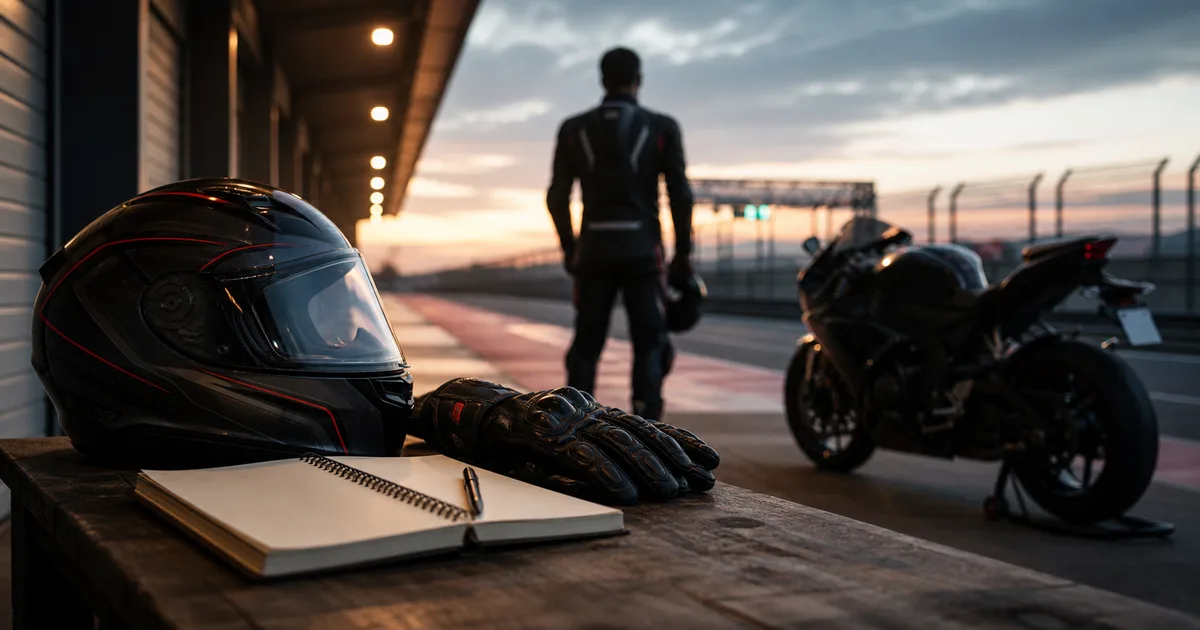 Premier trackday moto : la préparation mentale pour gérer le stress