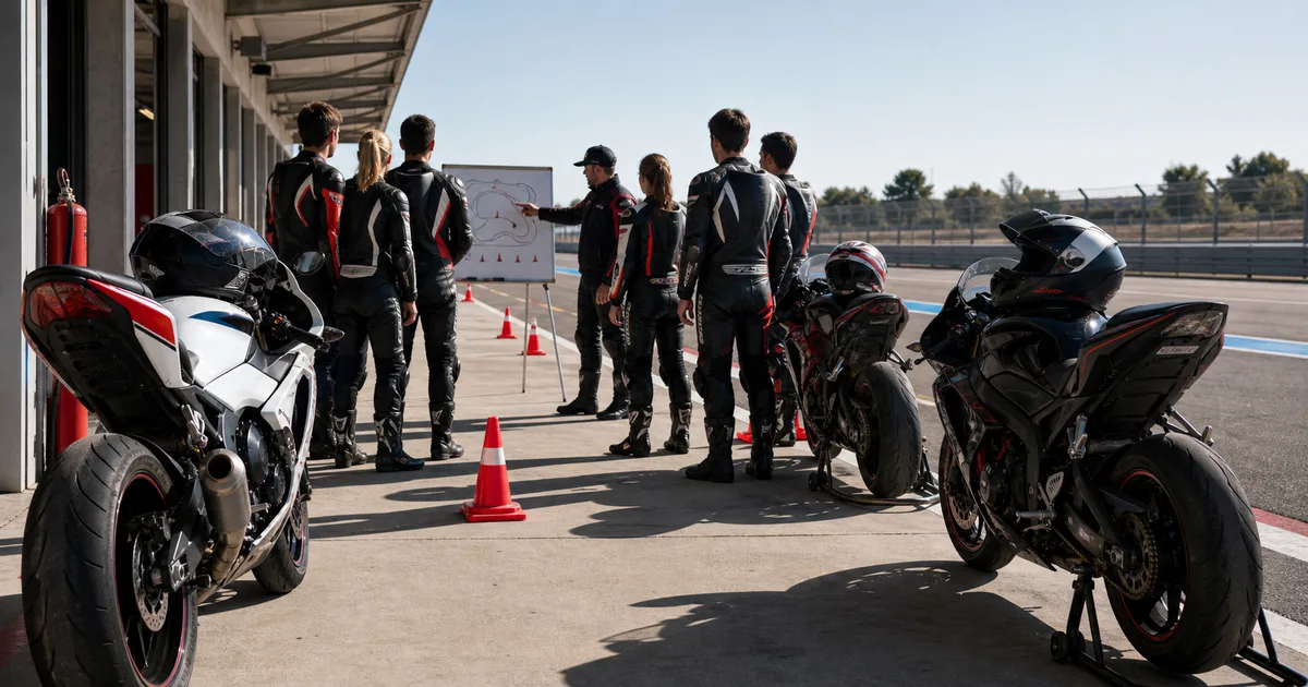 Stage piste moto débutants : tout savoir avant de s'inscrire