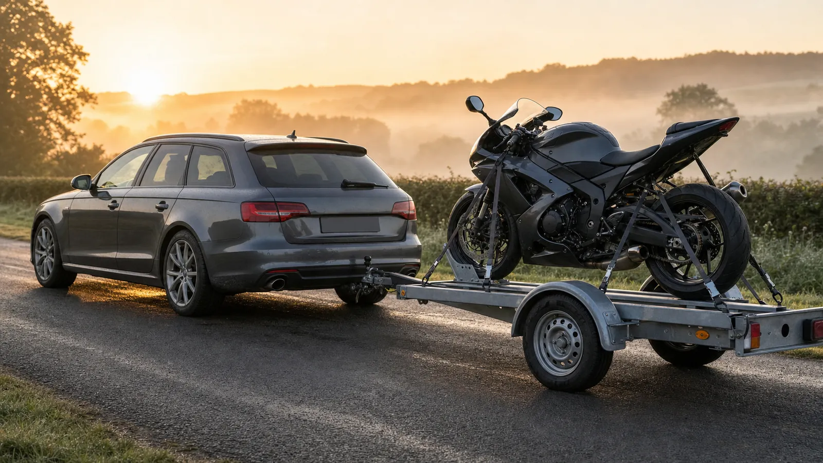 Transporter sa moto sur circuit : remorque, fourgon ou route ? Le comparatif