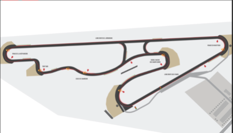 Tracé Circuits de Vendée