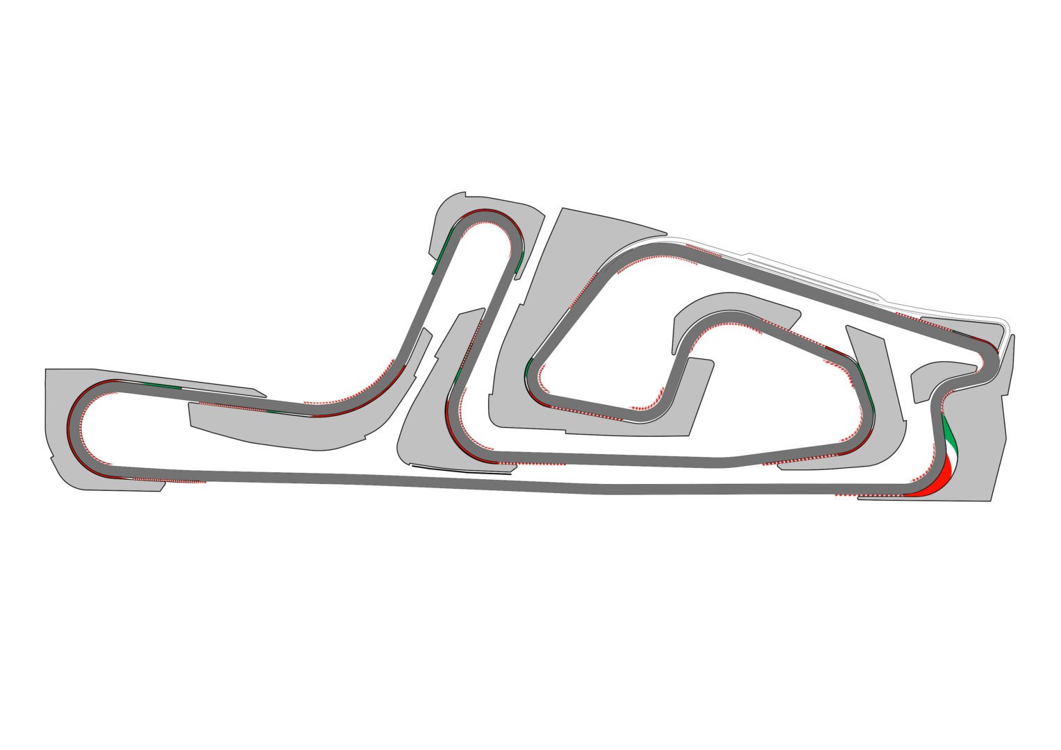 Tracé Cremona Circuit