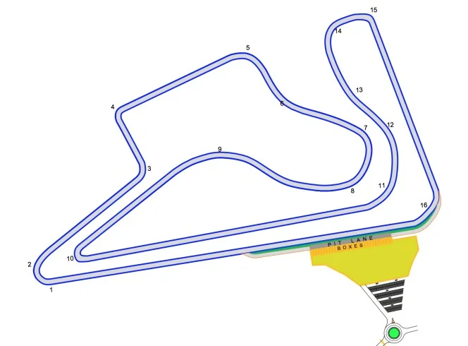 Tracé Circuito de Sevilla